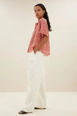 By bar Blouses*alex love blouse | love print