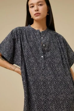 By bar Jurken*amber paper dress | paper print