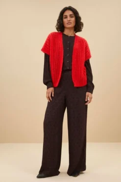 By bar Vesten*anna cardigan | lipstick