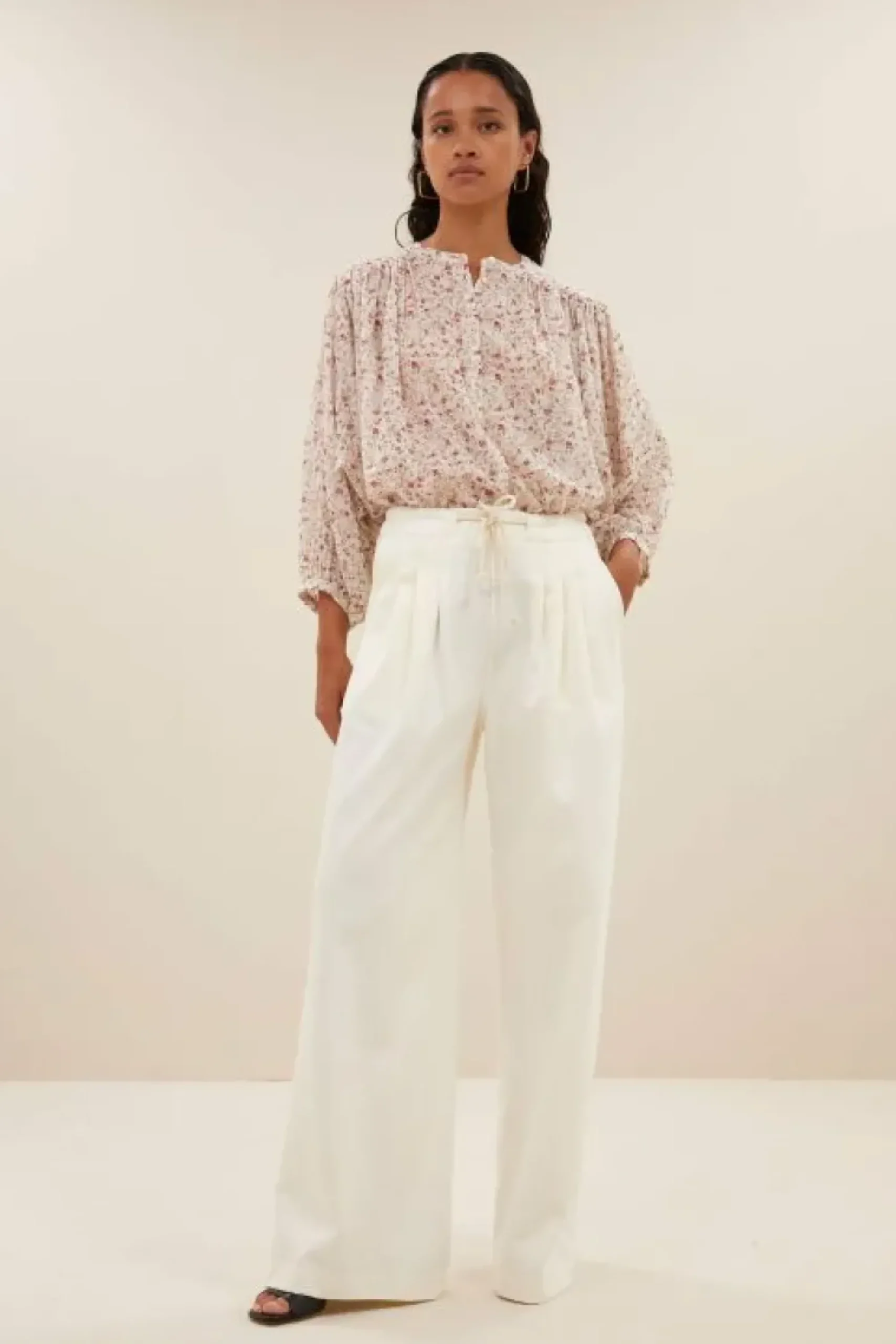 By bar Blouses*becky flower blouse | little flower print