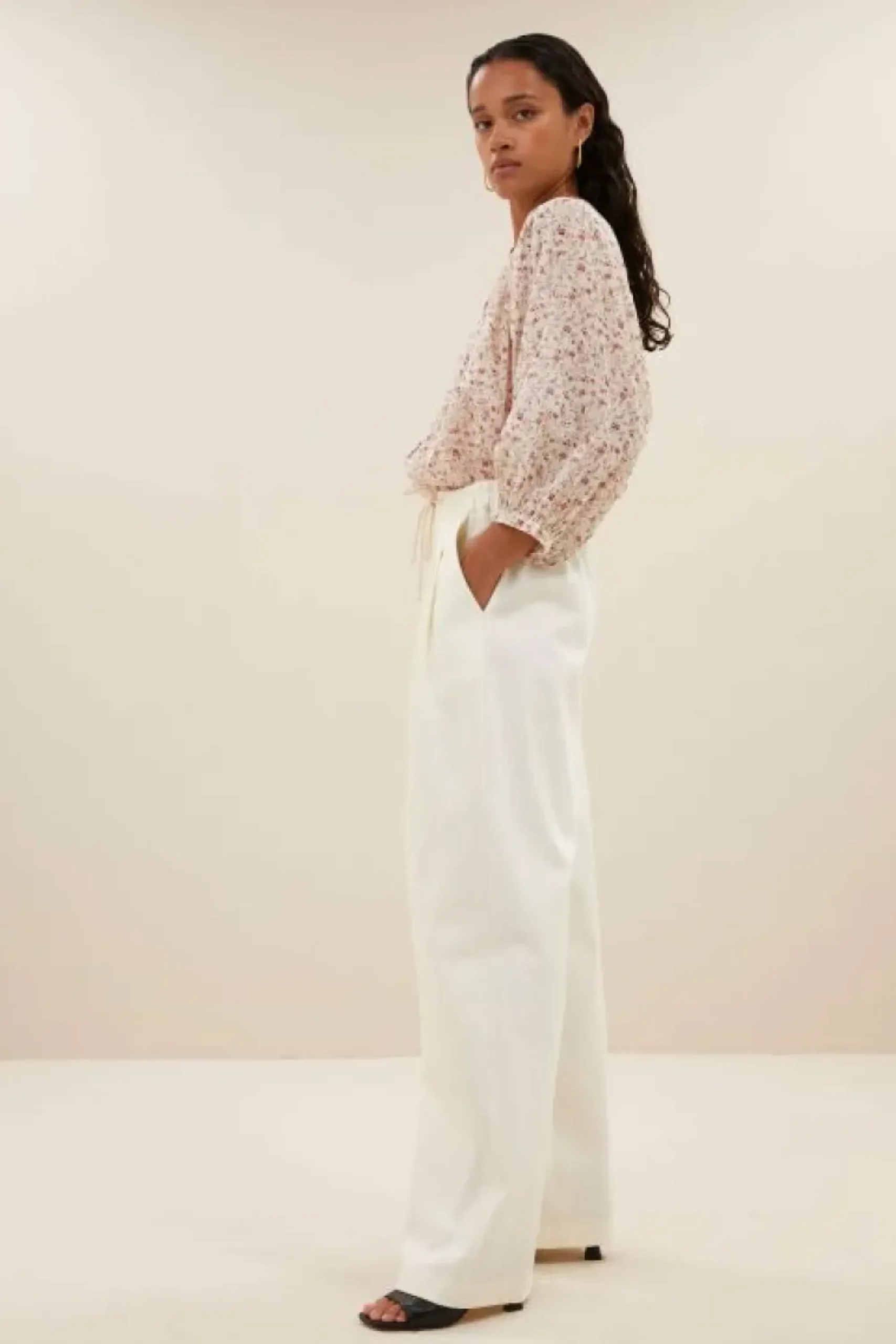 By bar Blouses*becky flower blouse | little flower print