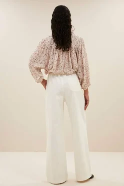 By bar Blouses*becky flower blouse | little flower print