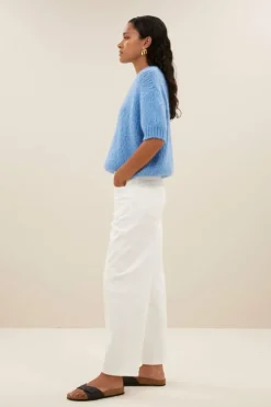 By bar Jeans|Broeken*begum white pants | white