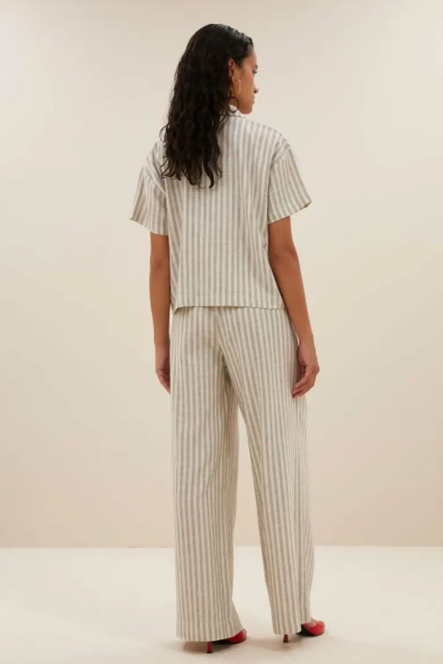 By bar Broeken*benji marine pants | marine stripe