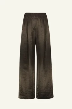 By bar Broeken*benji metallic pants | bronze