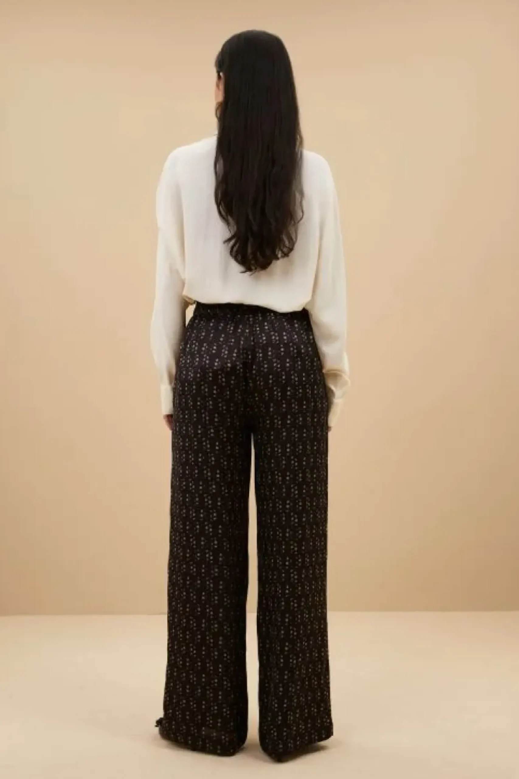 By bar Broeken*benji paisley pants | paisley dots