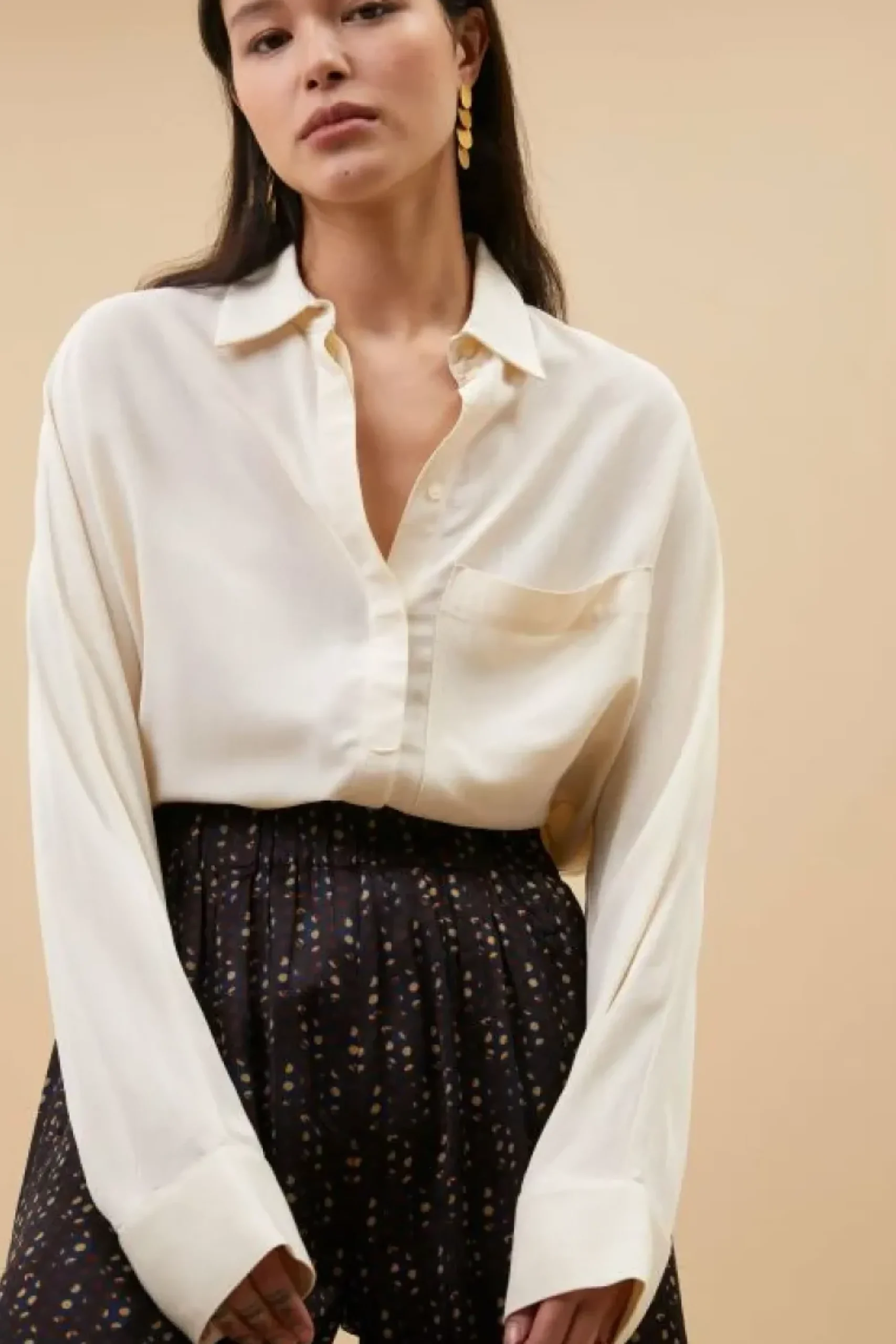 By bar Broeken*benji paisley pants | paisley dots