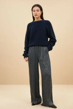 By bar Broeken*benji rastre pants | rastre print