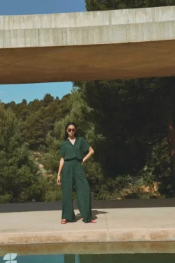 By bar Broeken*benji spotted pants | spotted print