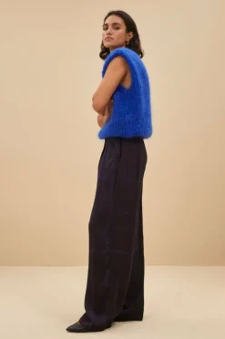 By bar Broeken*benji square pants | square print