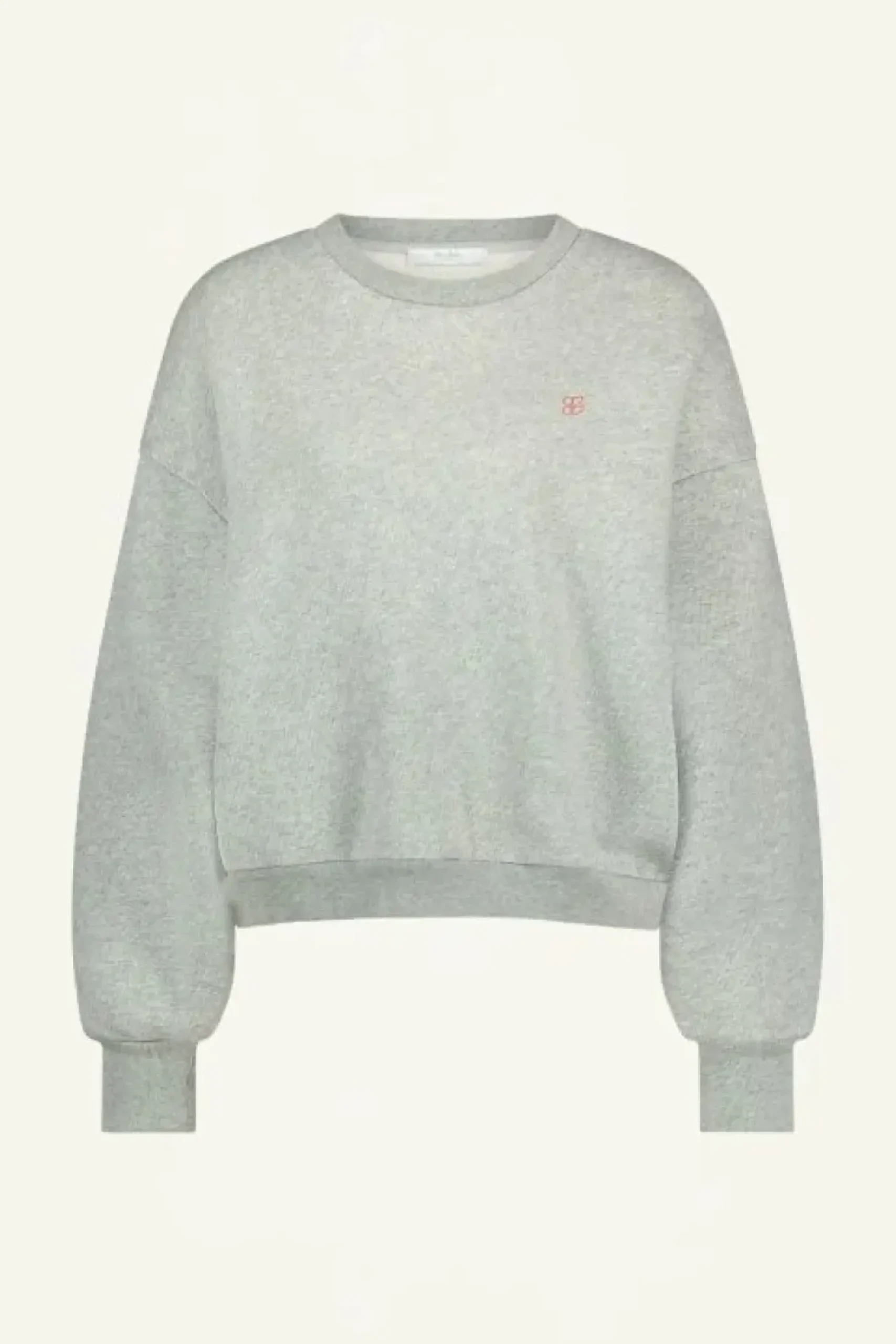 By bar Sweaters|Truien*bibi boogie nights sweater | grey melee