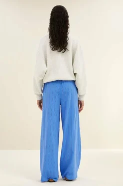 By bar Sweaters|Truien*bibi trouper sweater | light grey melee