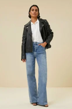 By bar Jassen*biker jacket | black