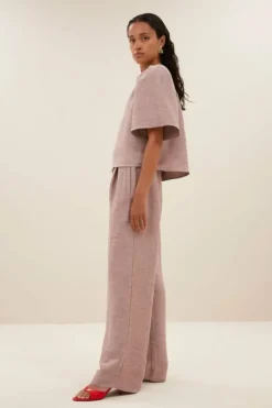 By bar Blouses*blake gloss blouse | mellow rose