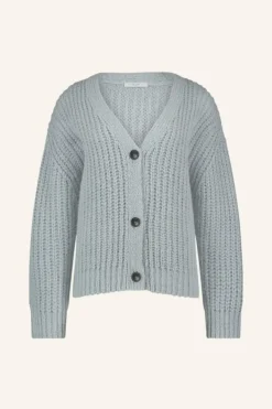 By bar Vesten*bobbi cardigan | steel blue