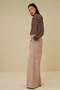 By bar Blouses*cecile leaf blouse | leaf print