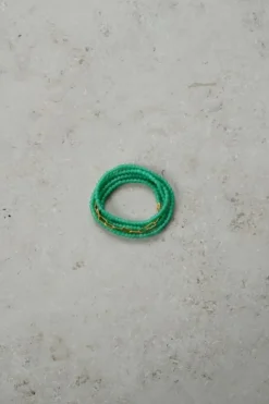 By bar Sieraden*daisy bracelet | emerald