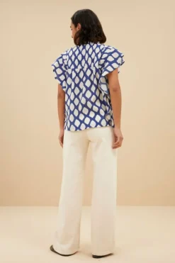 By bar Blouses*danee balu blouse | balu print