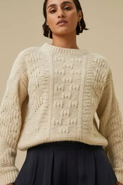 By bar Truien*dani pullover | sand