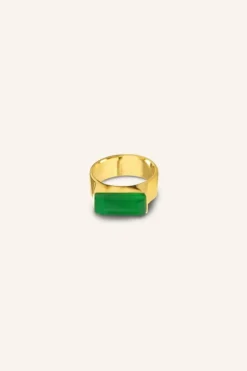 By bar Sieraden*deva ring | green