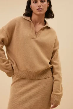 By bar Rokken*dex skirt | camel