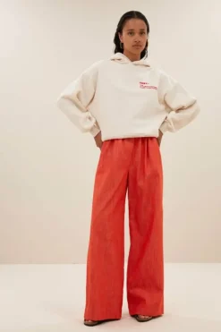 By bar Sweaters|Truien*dictionary hoodie | oyster melee