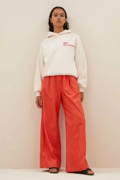 By bar Sweaters|Truien*dictionary hoodie | oyster melee