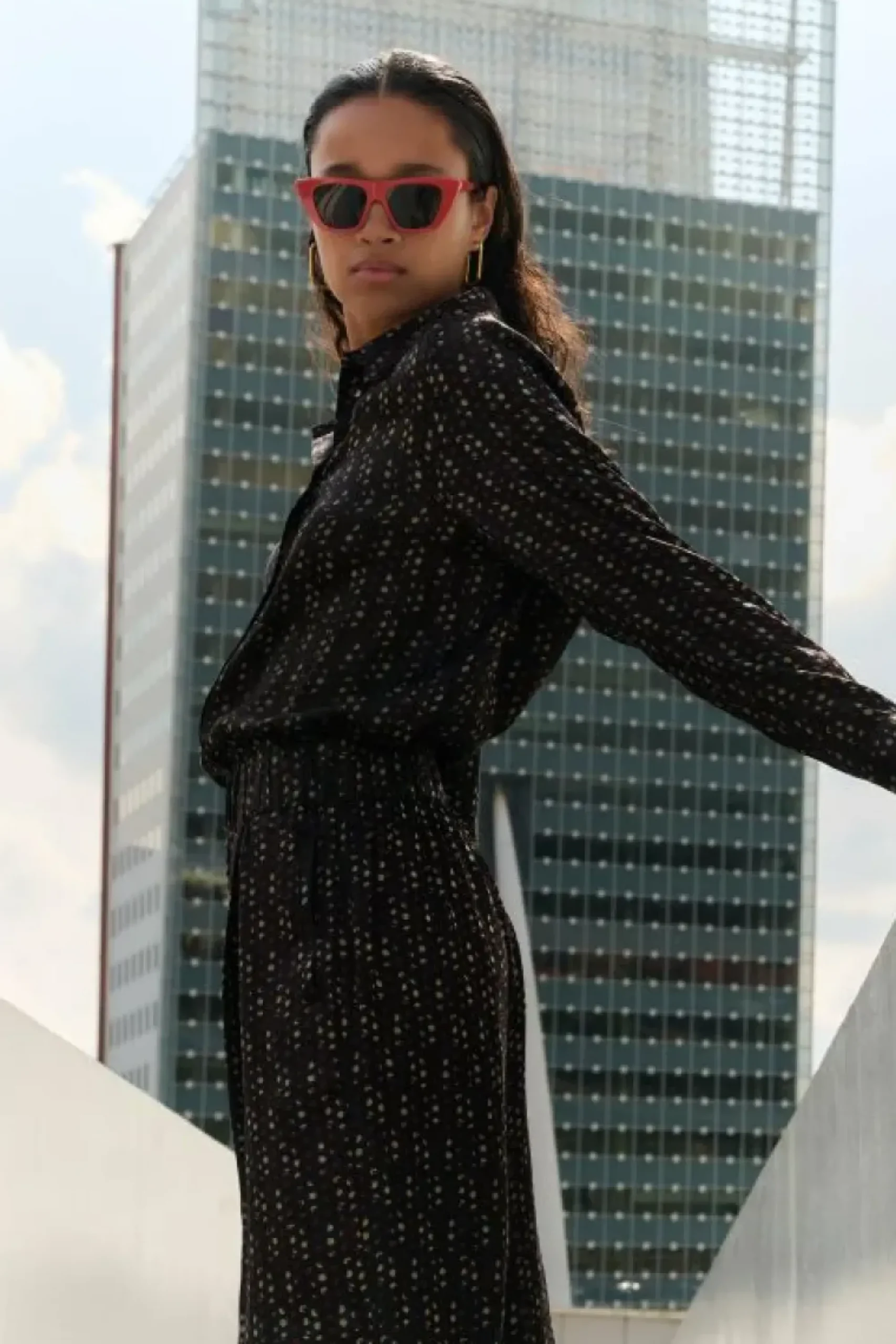 By bar Blouses*dina paisley blouse | paisley dots