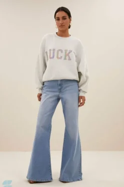 By bar Jeans|Broeken*femme denim pants | light denim