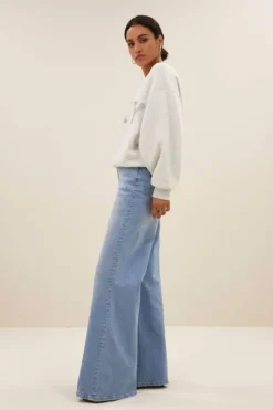 By bar Jeans|Broeken*femme denim pants | light denim
