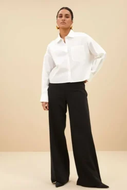 By bar Blouses*florien blouse | white