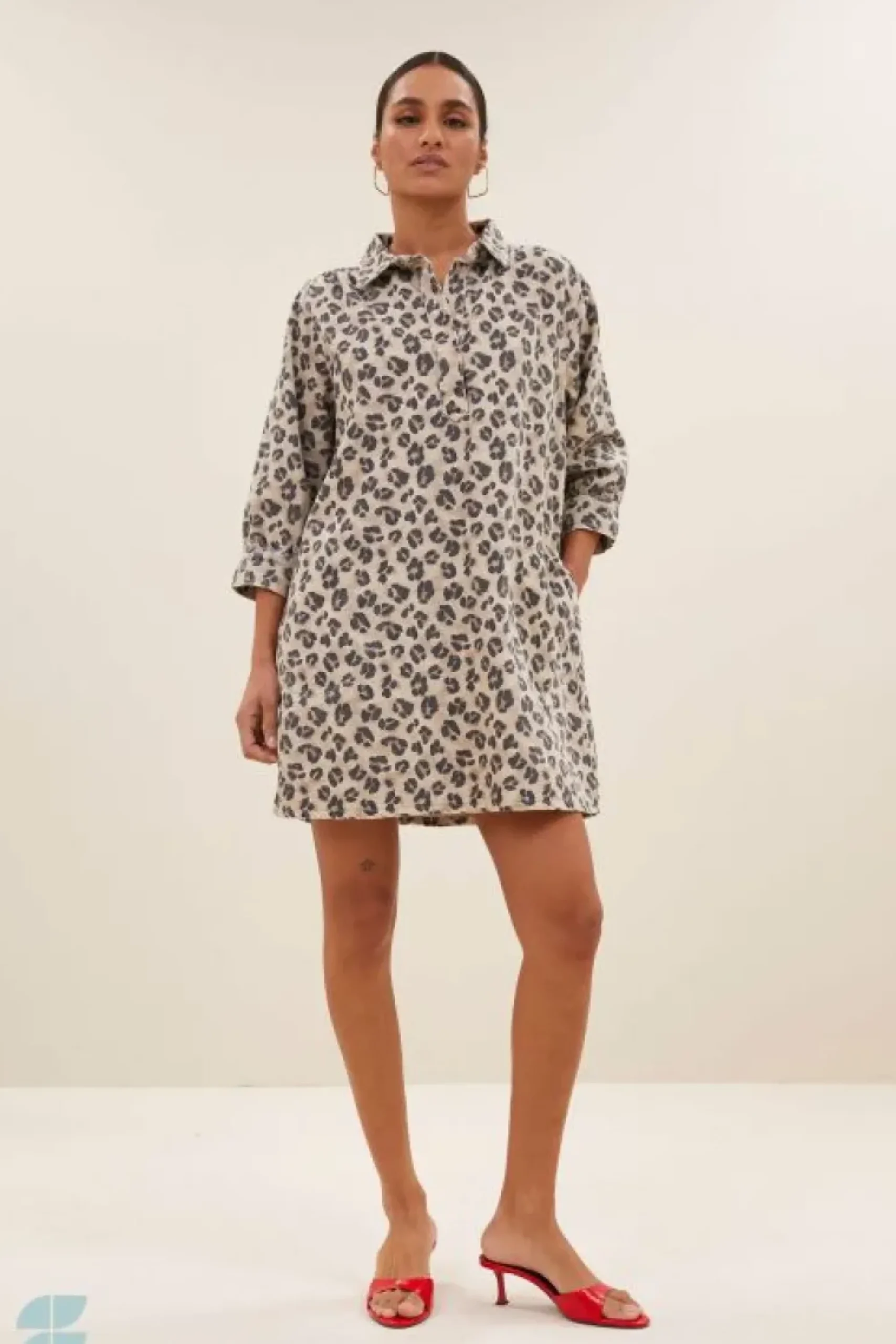 By bar Jurken*flynth cheetah dress | cheetah print