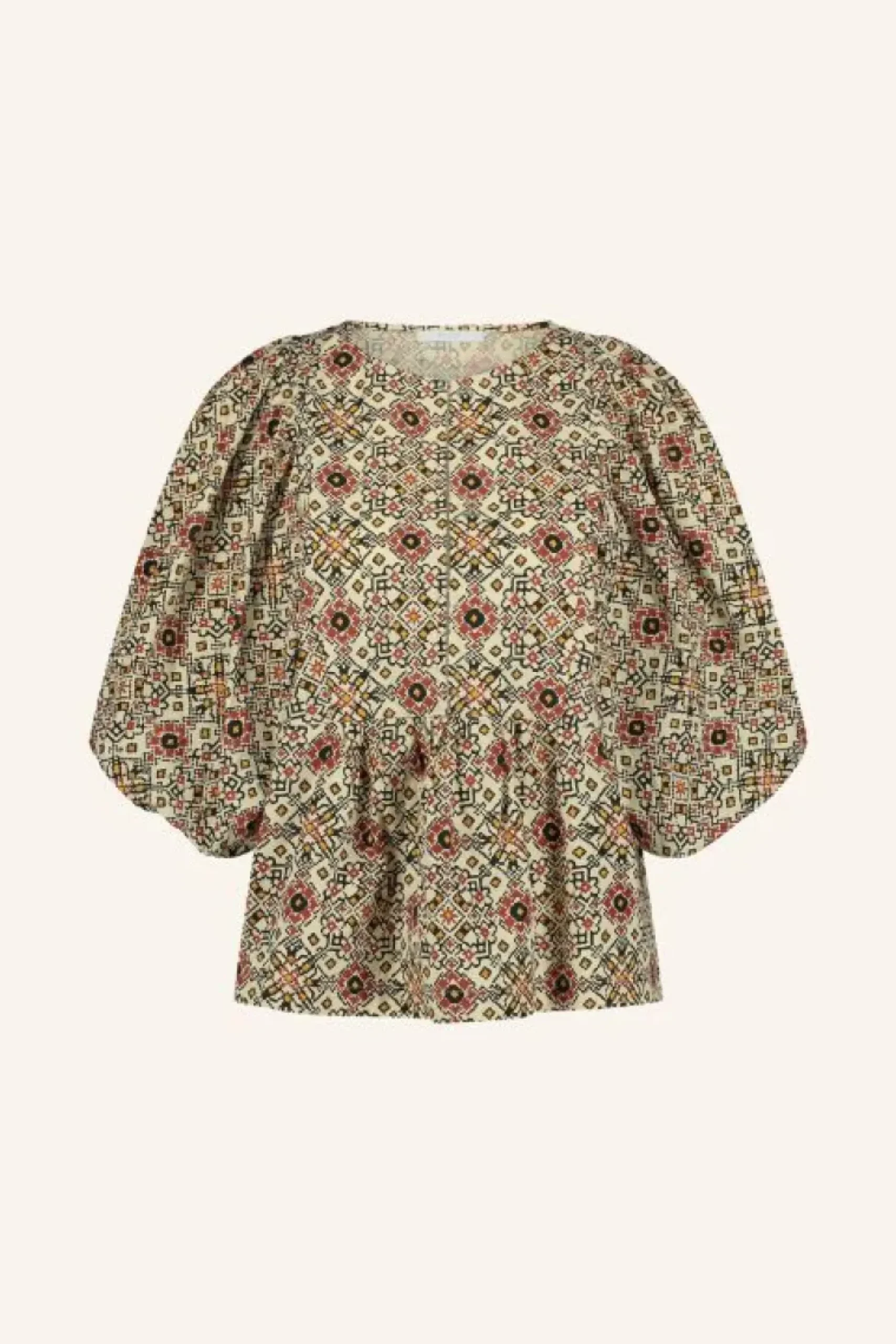 By bar Blouses*gabie rohin blouse | rohin print