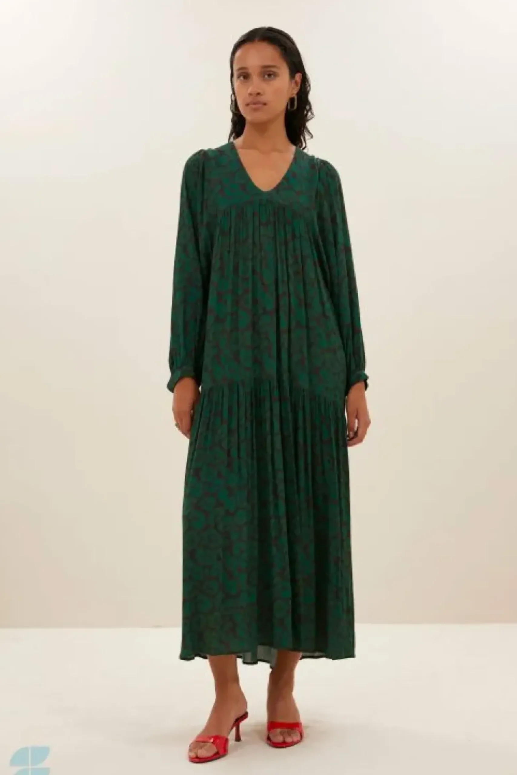 By bar Jurken*hayley spotted dress | spotted print