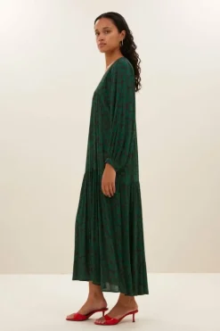 By bar Jurken*hayley spotted dress | spotted print