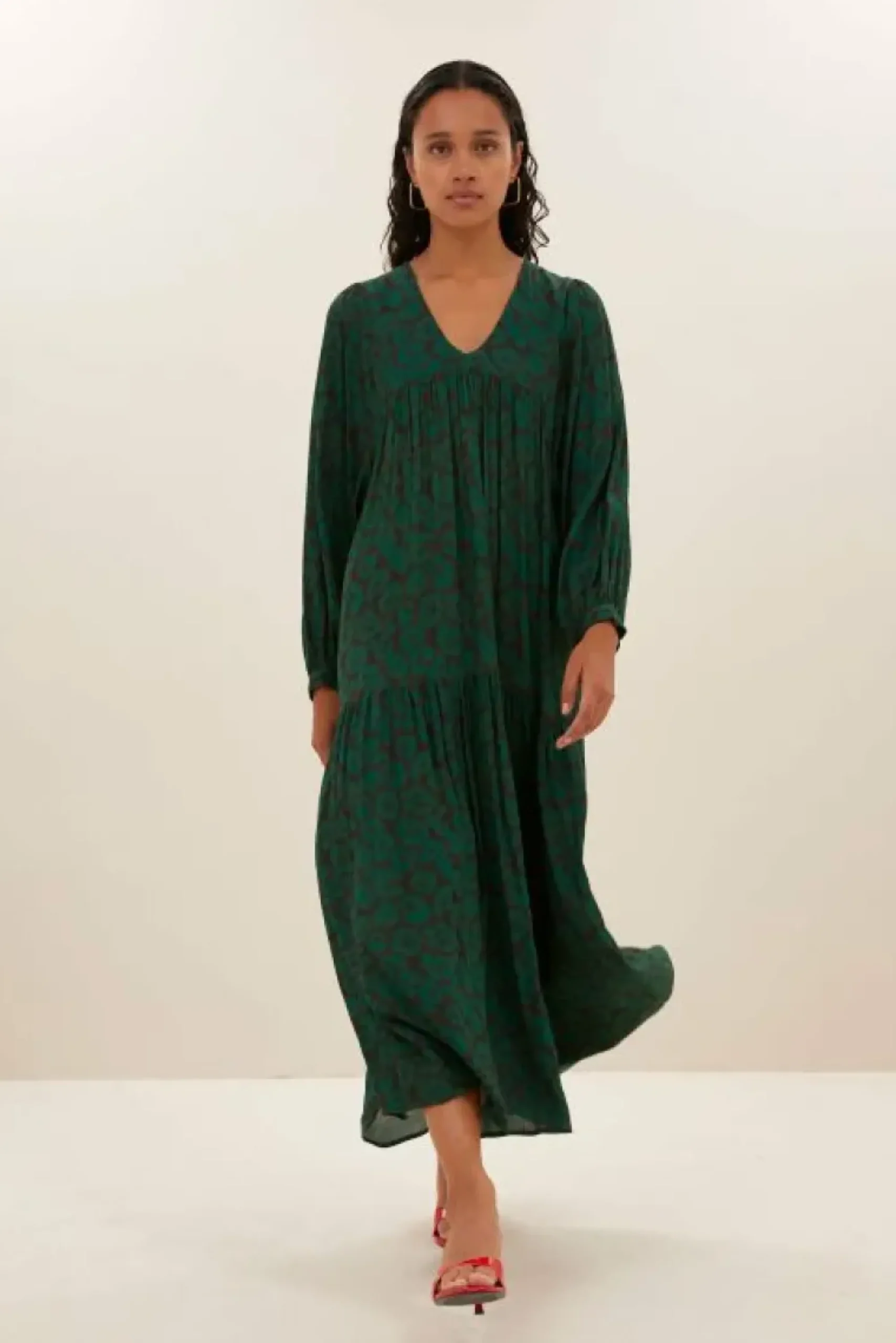 By bar Jurken*hayley spotted dress | spotted print