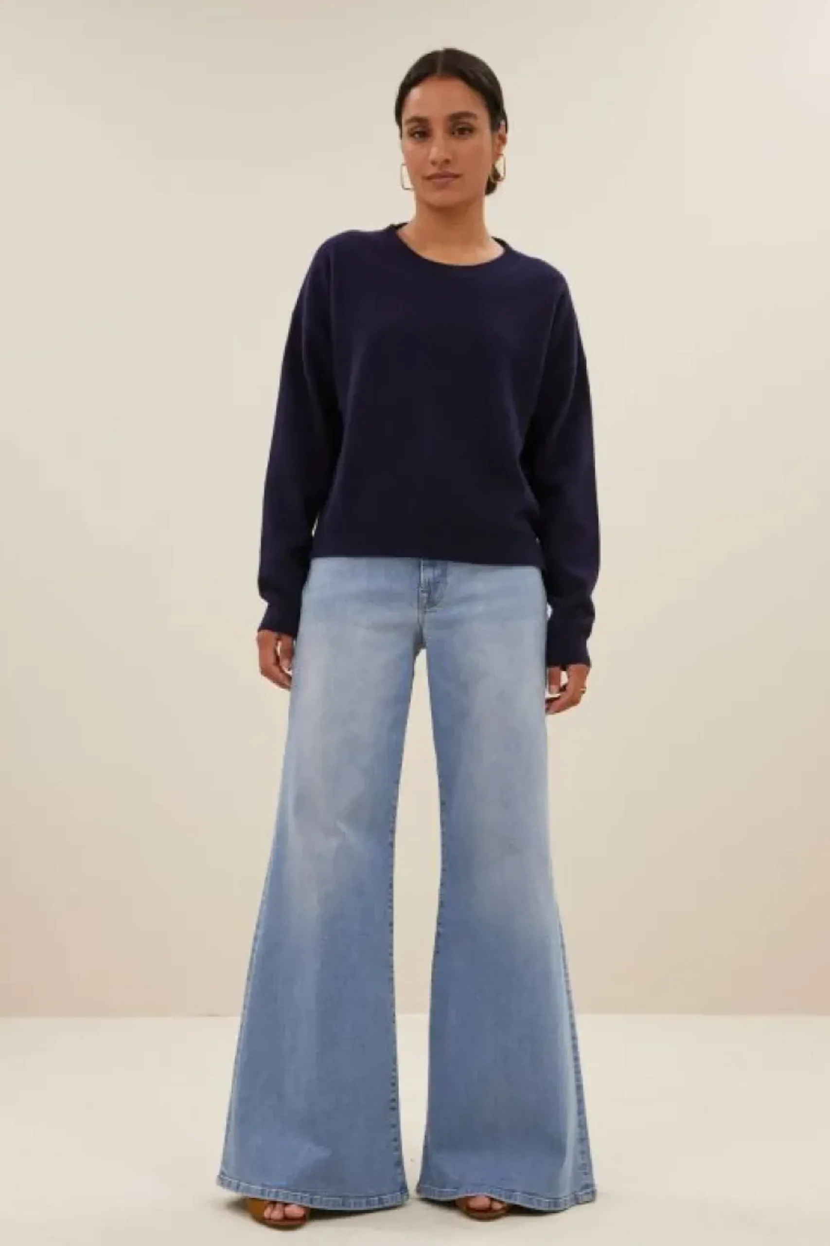 By bar Truien*holly ls pullover | midnight