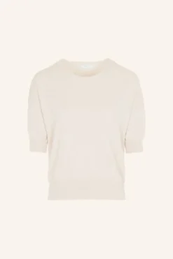 By bar Truien*holly ss pullover | oyster