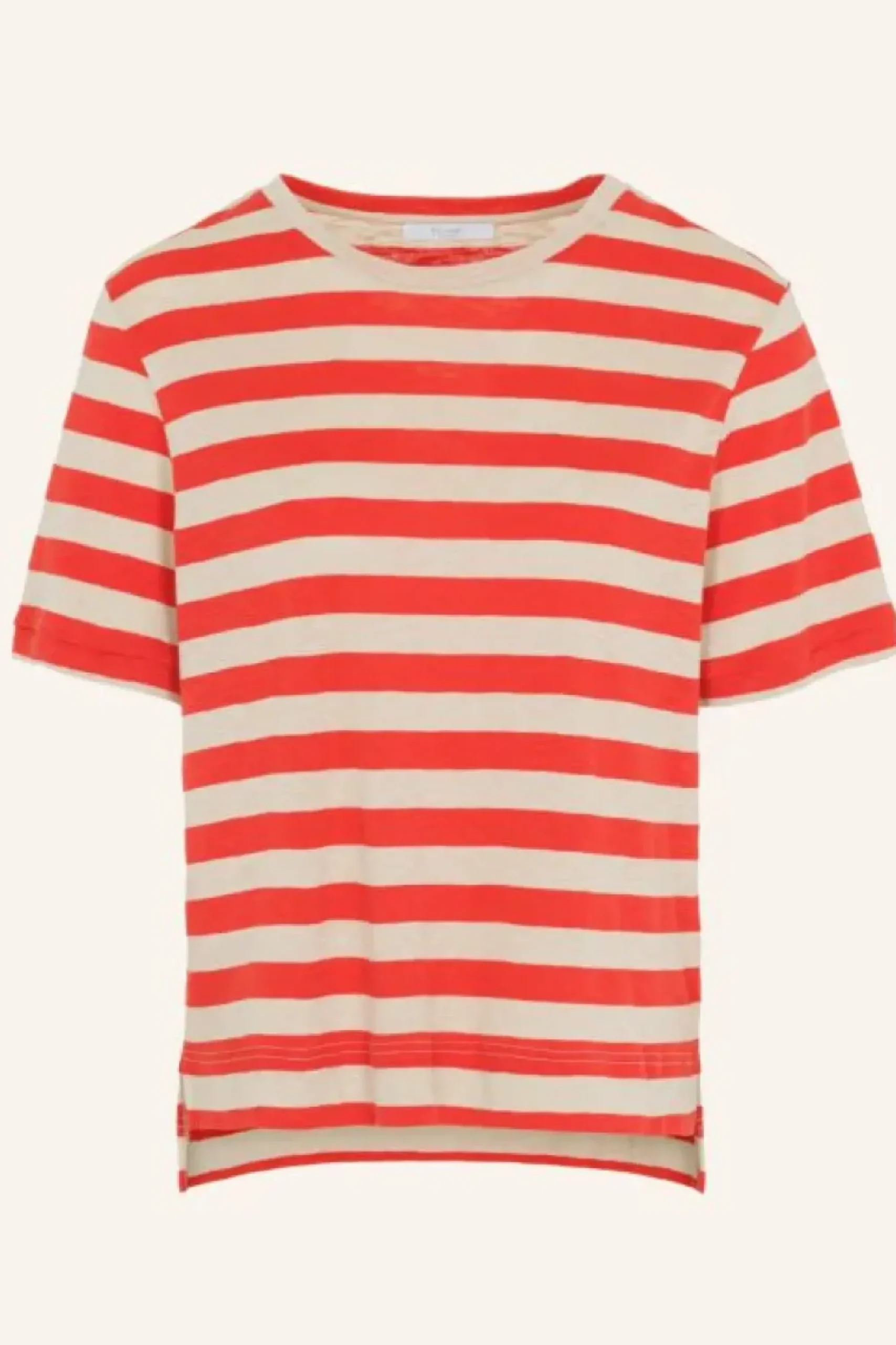 By bar Tops & Shirts*hope big stripe top | poppy red