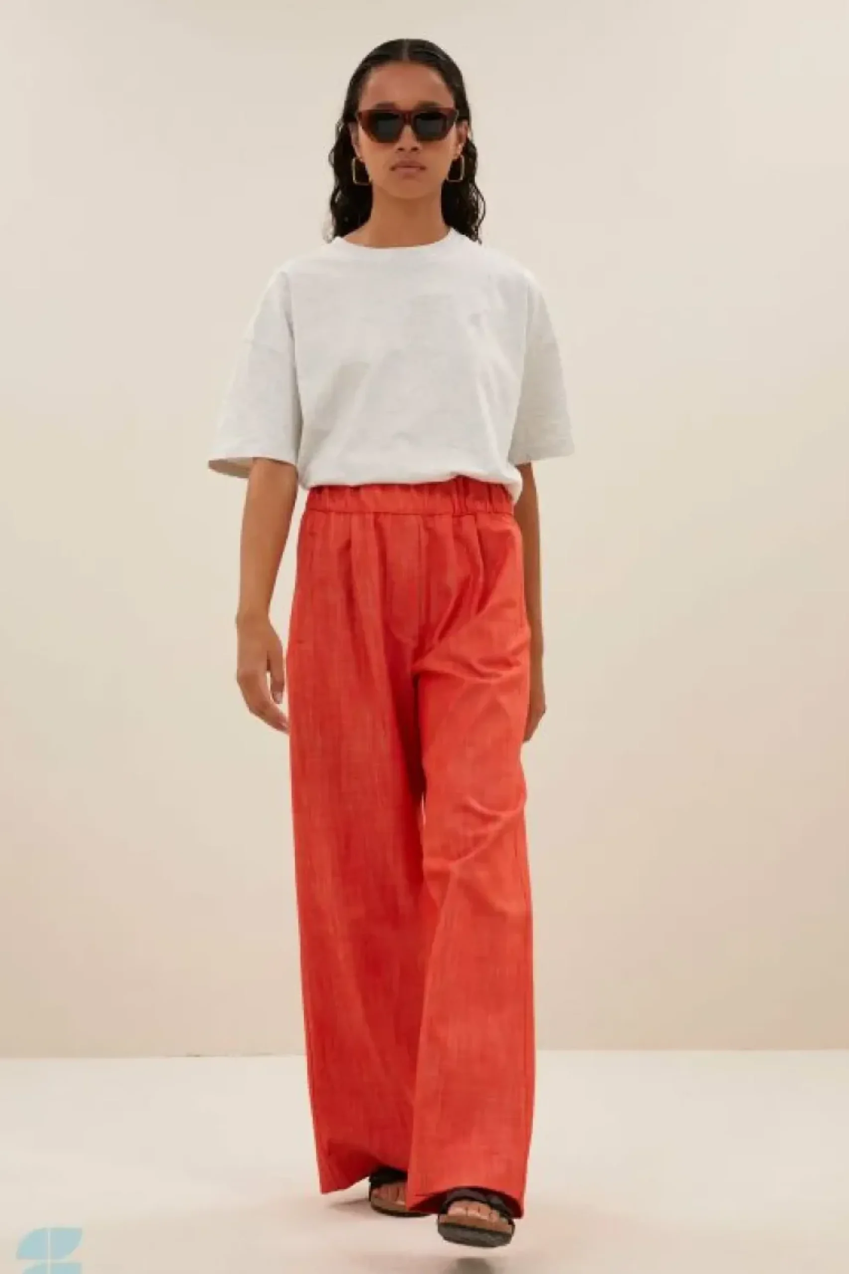 By bar Tops & Shirts*jade logo t shirt | light grey melee