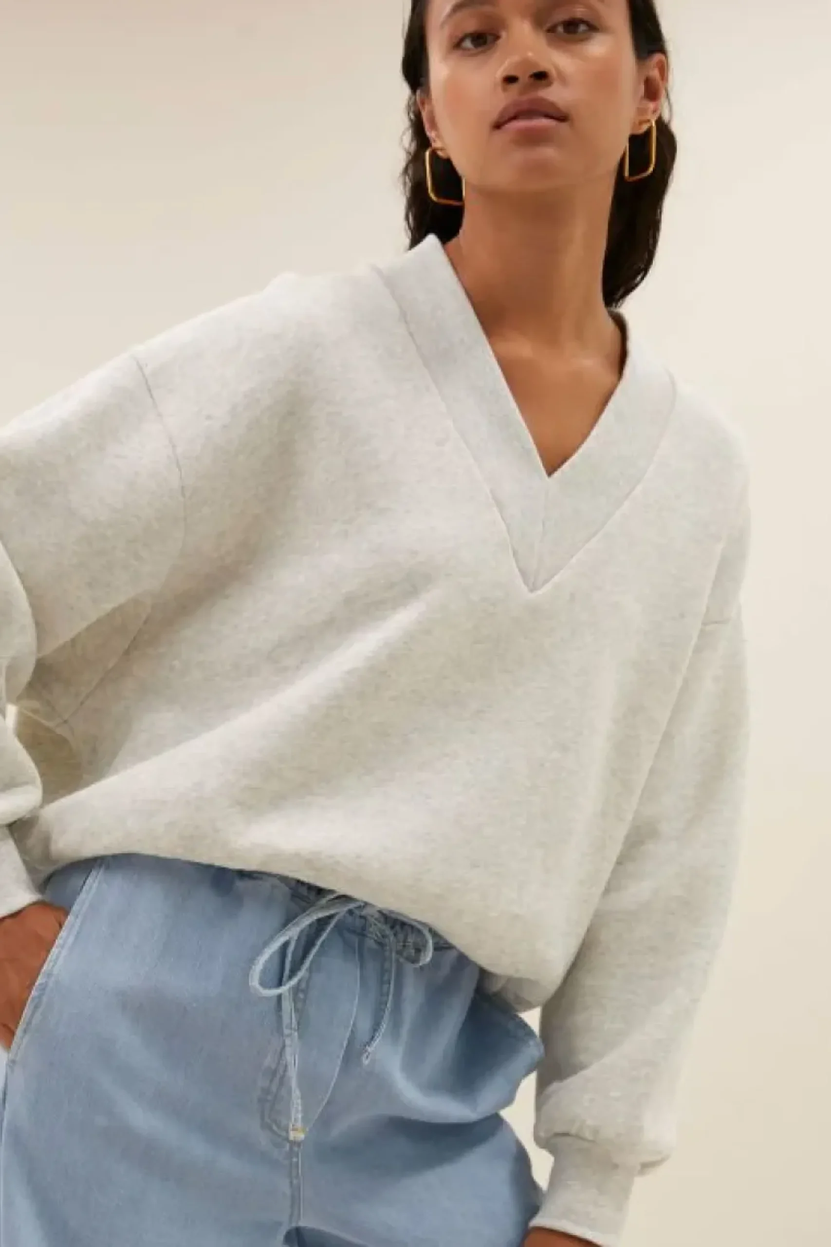 By bar Broeken*jeff denim pants | light denim