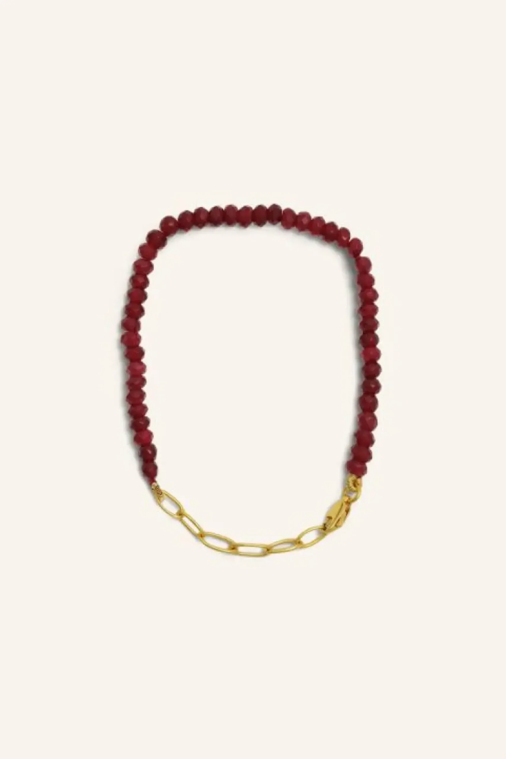 By bar Sieraden*jules bracelet | ruby