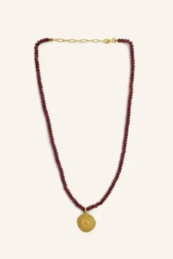 By bar Sieraden*jules necklace | ruby