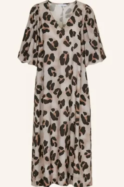 By bar Jurken*juta cheetah dress | cheetas print