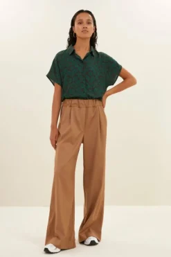 By bar Blouses*karly spotted blouse | spotted print