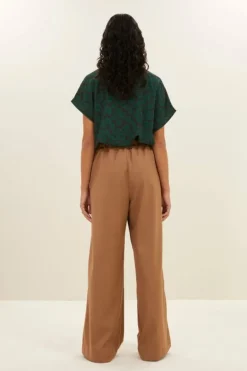 By bar Blouses*karly spotted blouse | spotted print