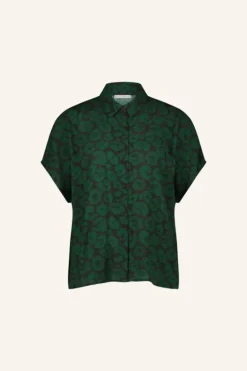 By bar Blouses*karly spotted blouse | spotted print