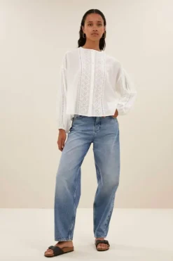 By bar Blouses*kate blouse | off white