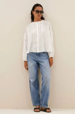 By bar Blouses*kate blouse | off white