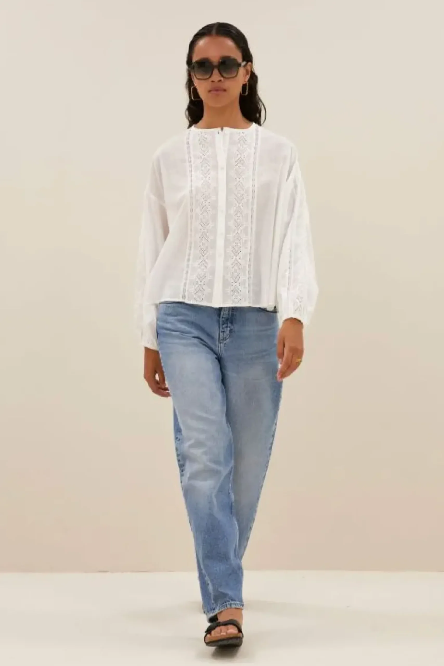 By bar Blouses*kate blouse | off white